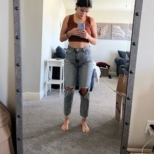 Grey American Eagle Jeans